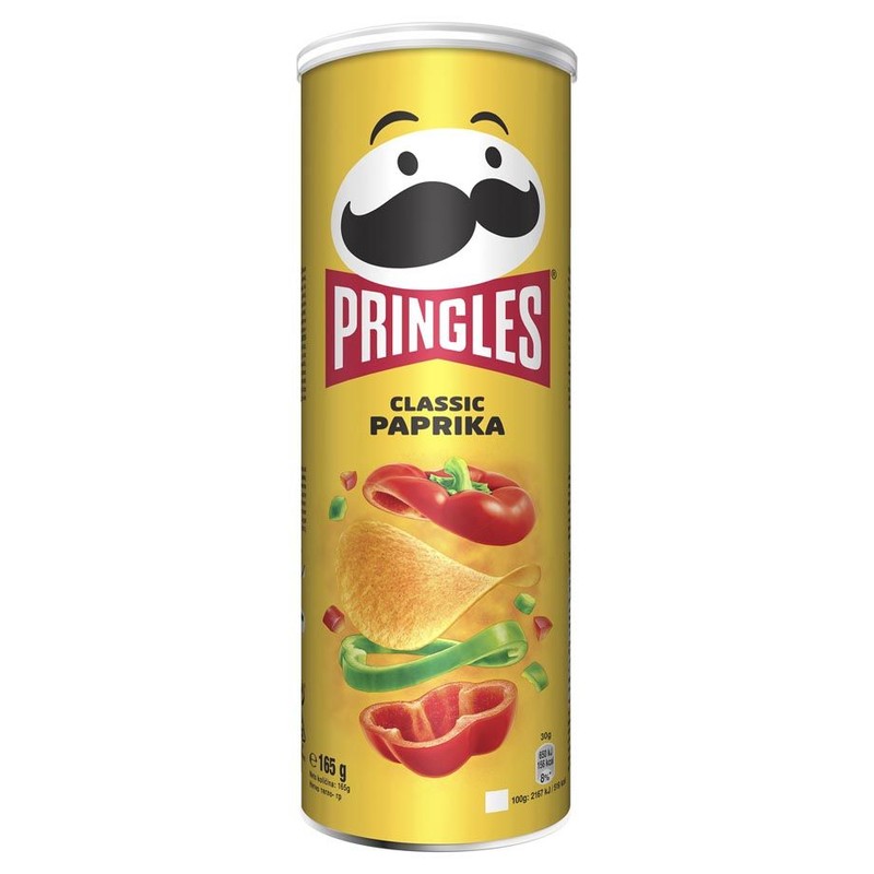 Chipsy o smaku paprykowym Pringles 165 g