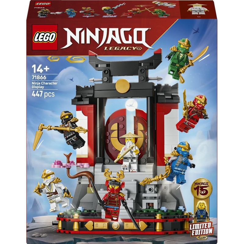 NINJAGO® Ozdoba z postaciami ninja — 15-lecie 71866 LEGO 1 sztuka