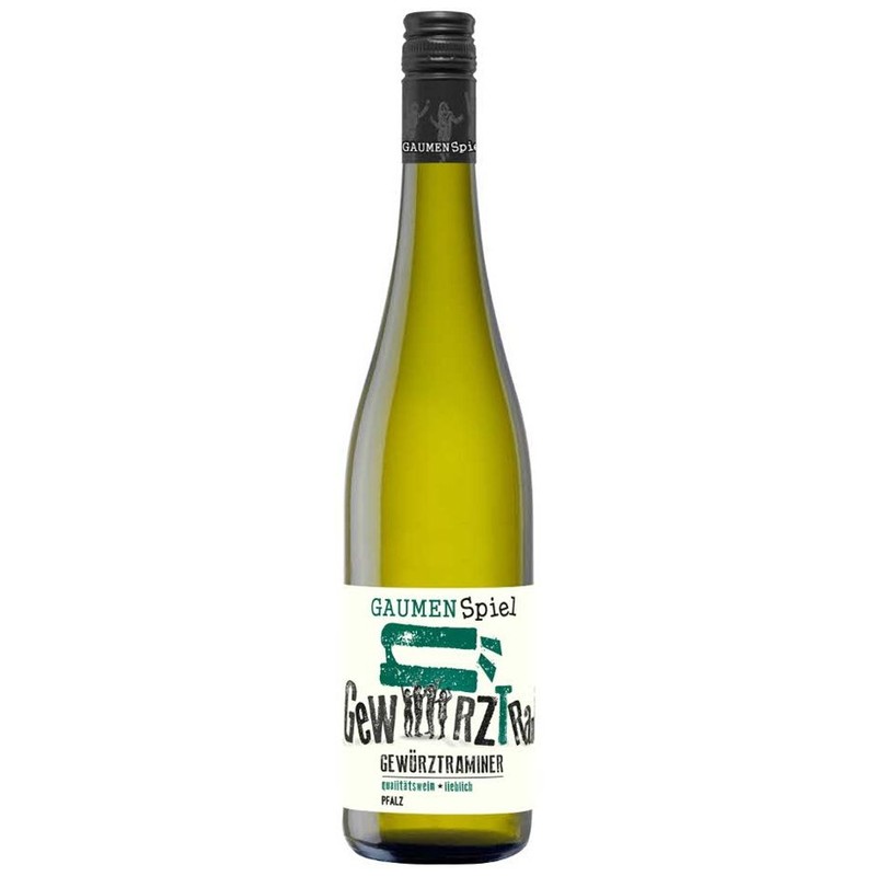 Wino białe półsłodkie Gewürztraminer alk. 11,0% obj. Gaumenspiel 750 ml