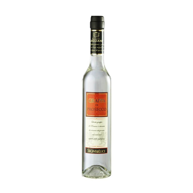 Grappa di Prosecco alk. 40,0% obj. Segni di Luce 500 ml