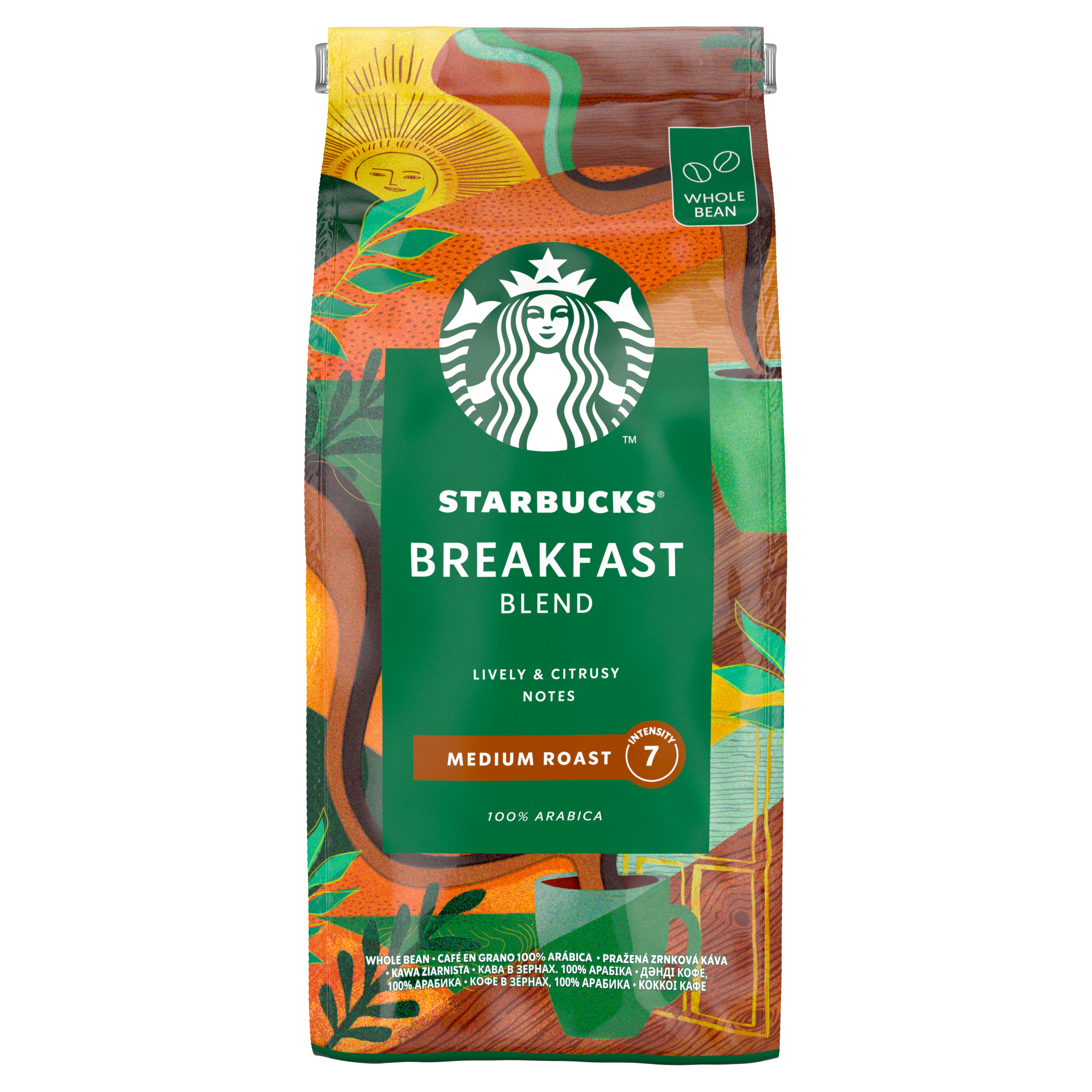 Starbucks Breakfast Blend Medium Roast 100% Arabica 450 G