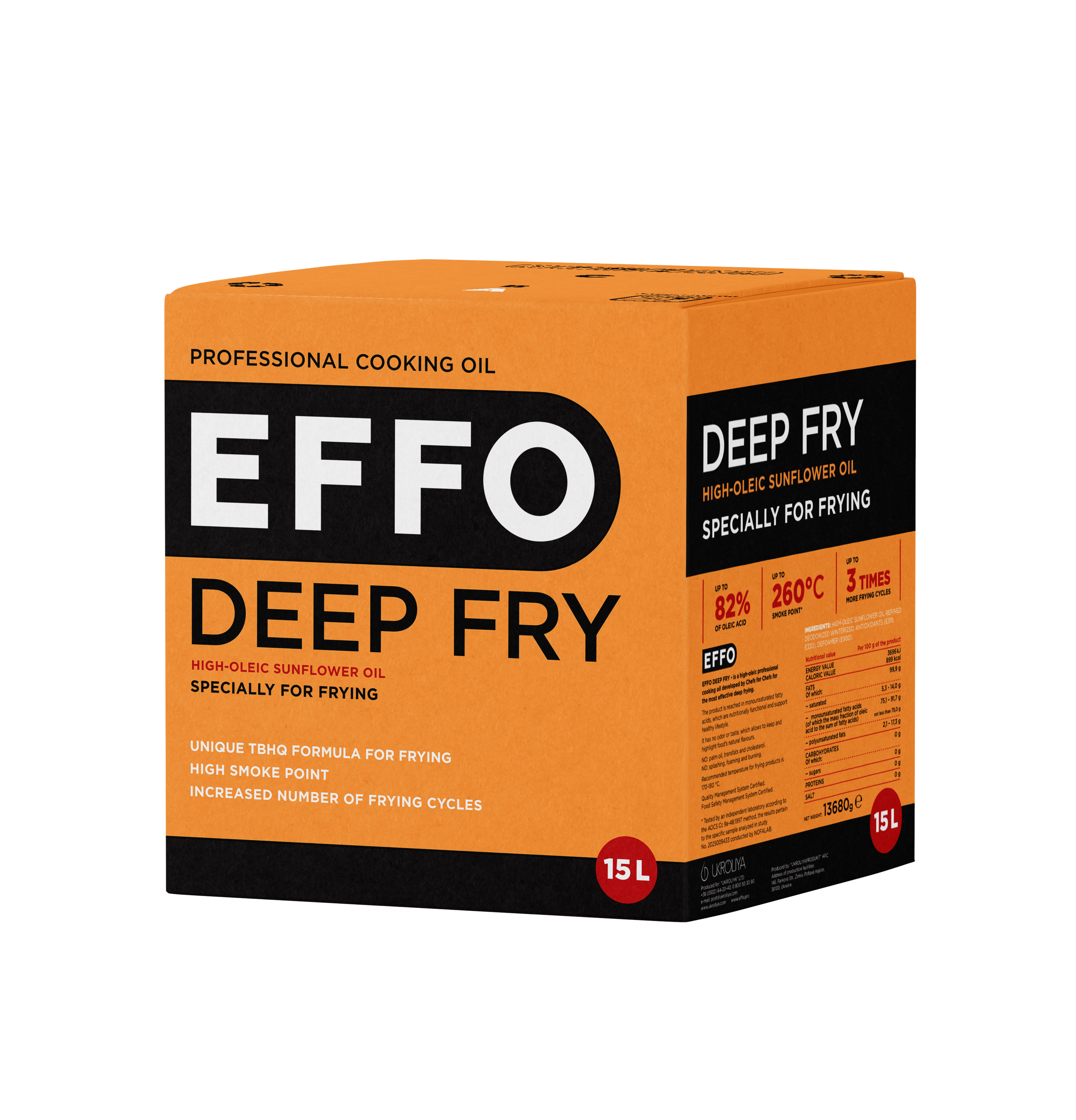 Effo Deep Fry Frytura Płynna Hoso 100% Z Tbhq 15 L