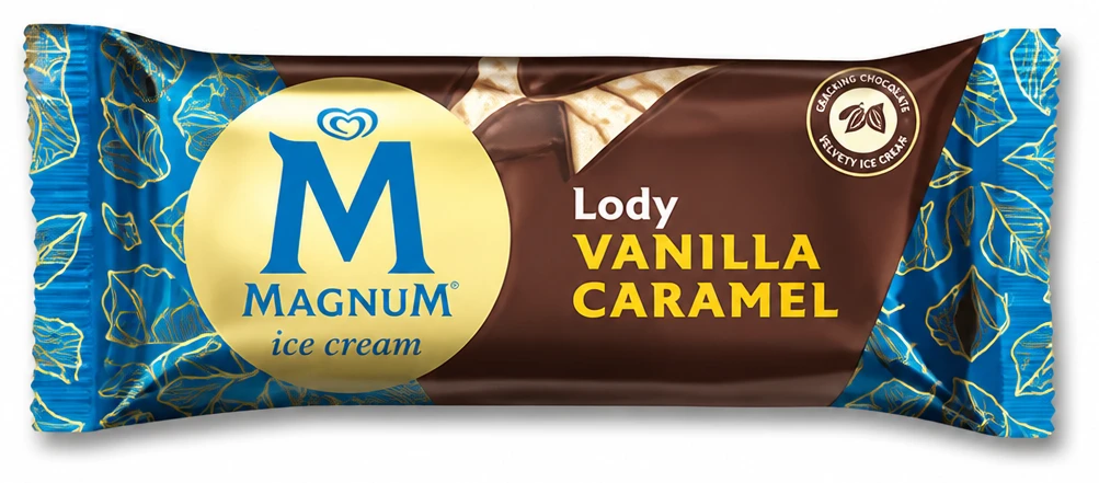 Lody Magnum Vanilla Caramel