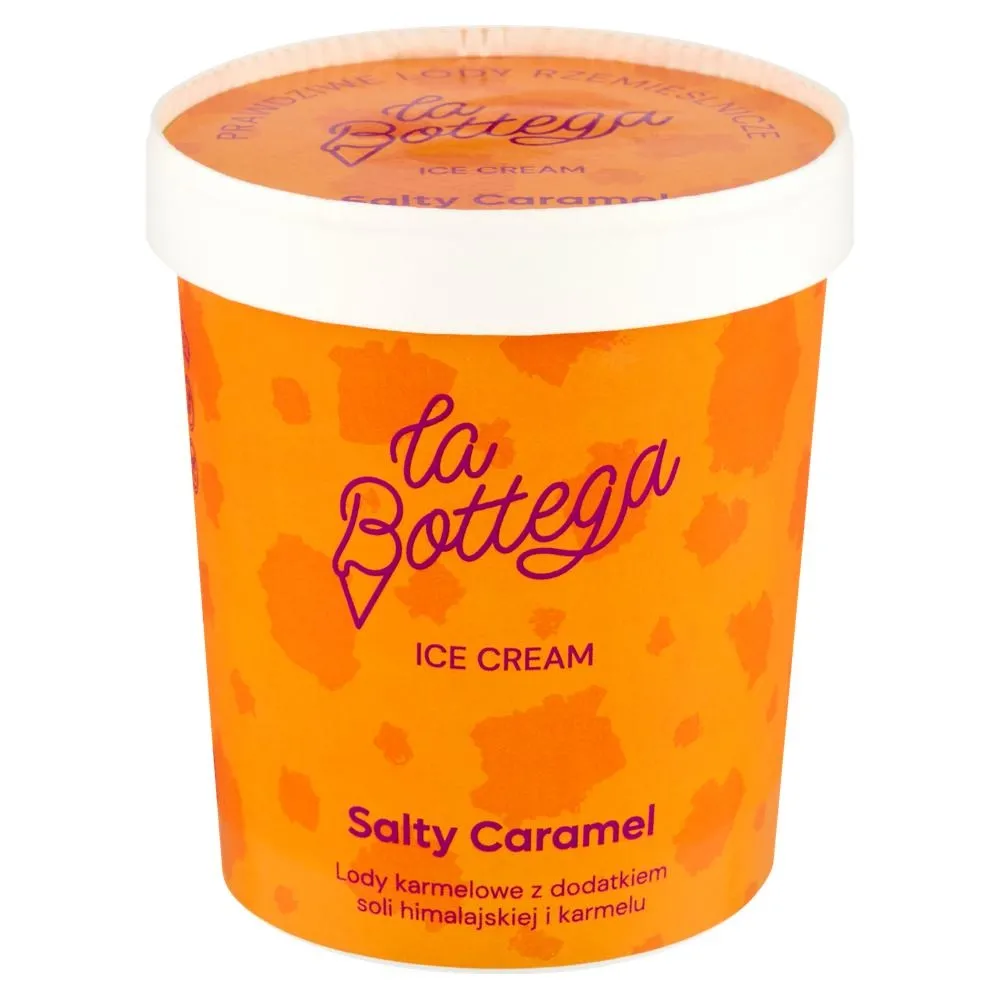 La Bottega Lody karmelowe z dodatkiem soli himalajskiej i karmelu 460 ml