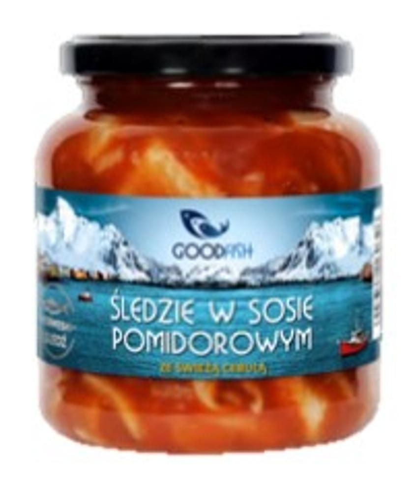 ŚLEDZIE W SOSIE POM. 360g