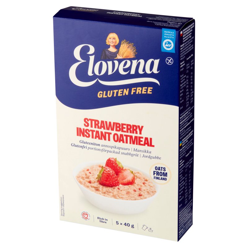 Owsianka z truskawkami (instant) bezglutenowa (5x40g)
