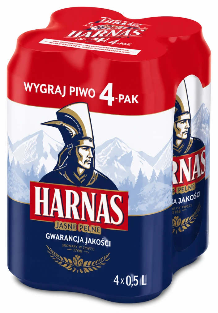 Piwo HARNAŚ jasne pełne