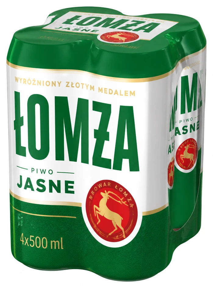 Piwo ŁOMŻA jasne
