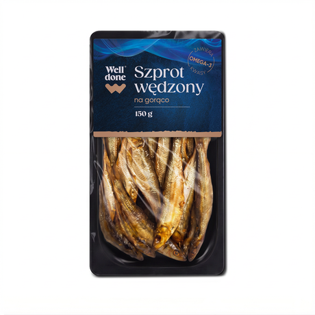 Well Done Szprot wędzony 150 g