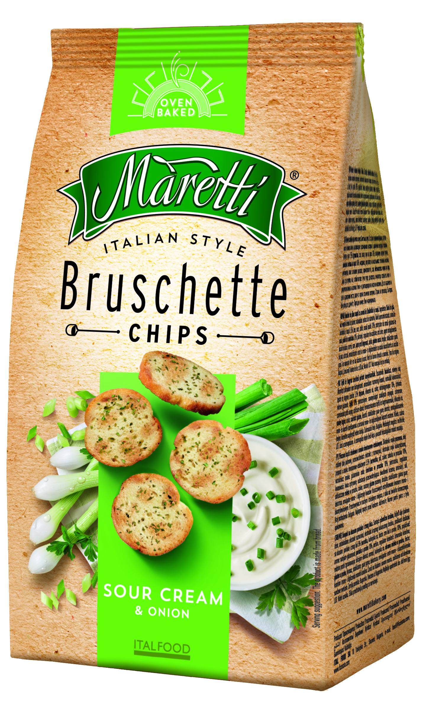 Bruschetta Maretti Śmietana Z Cebulką 70 G