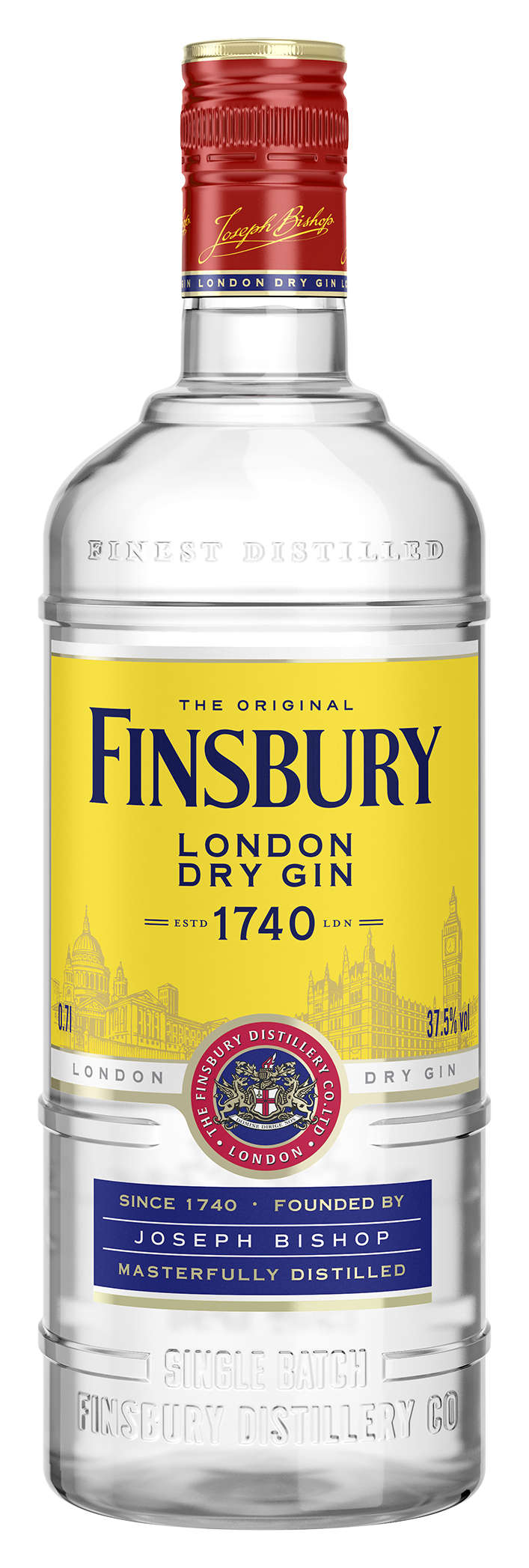 Finsbury London Dry Gin 37,5% 700Ml