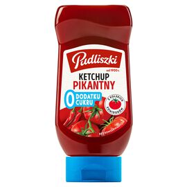Pudliszki Ketchup pikantny 0 dodatku cukru 440 g