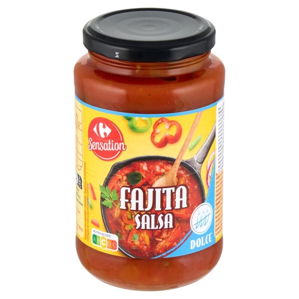 Carrefour Sensation Sos z pomidorami papryką i cebulą 420 g