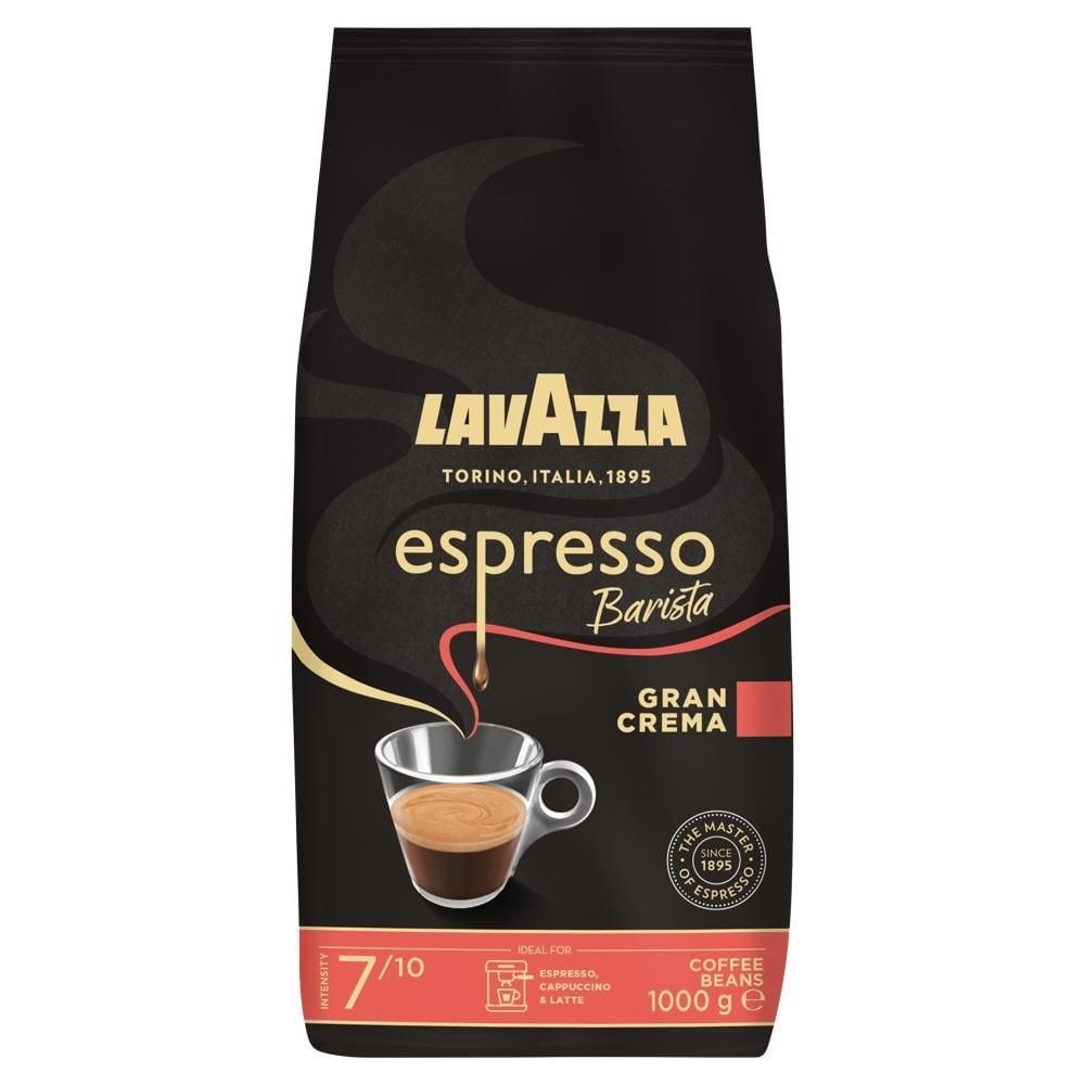 Lavazza Espresso Barista Gran Crema Mieszanka palonych ziaren kawy 1000 g