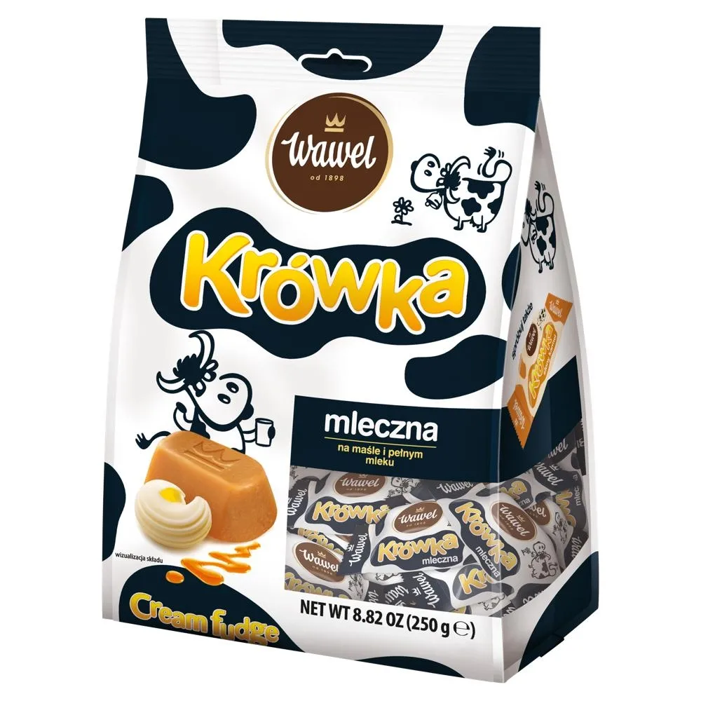 Wawel Krówka Pomadki mleczne 250 g