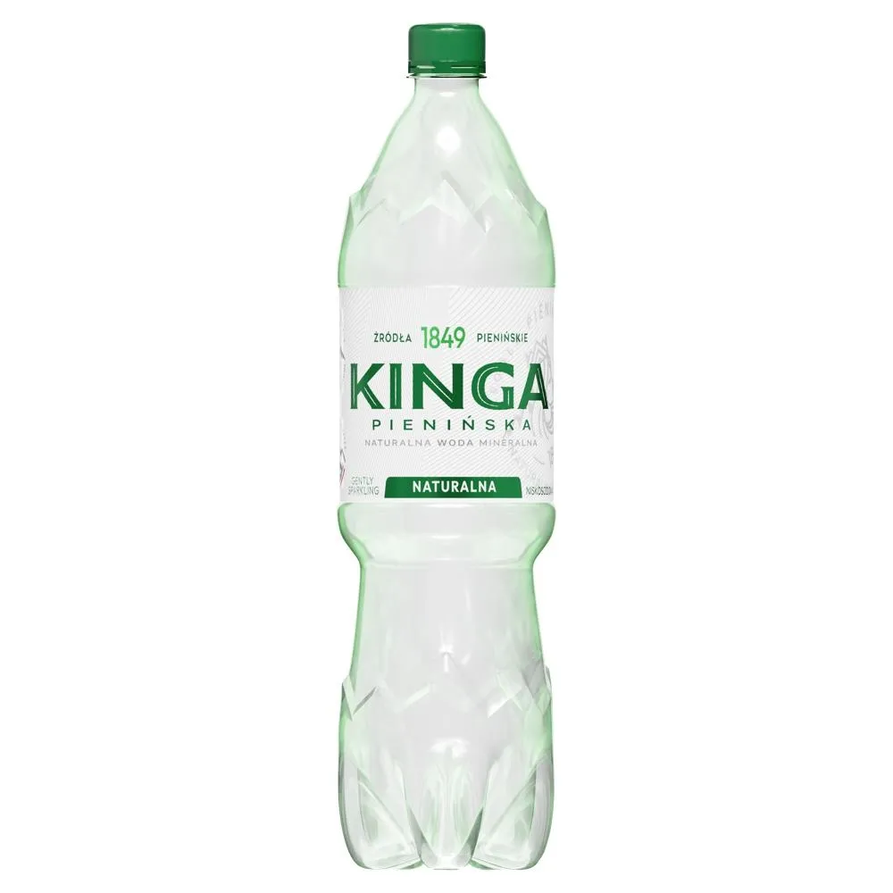 Kinga Pienińska Naturalna woda mineralna lekko gazowana niskosodowa 6x1,5 l