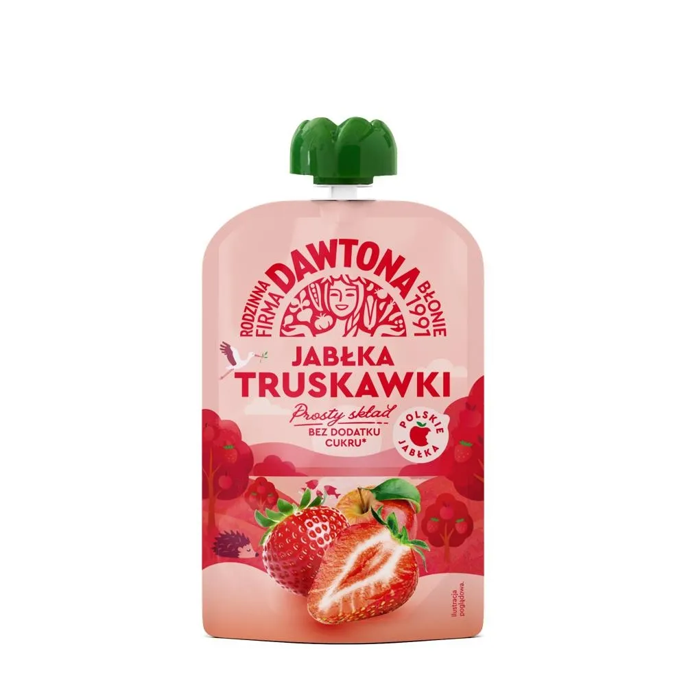 Dawtona Mus jabłka truskawki 100 g