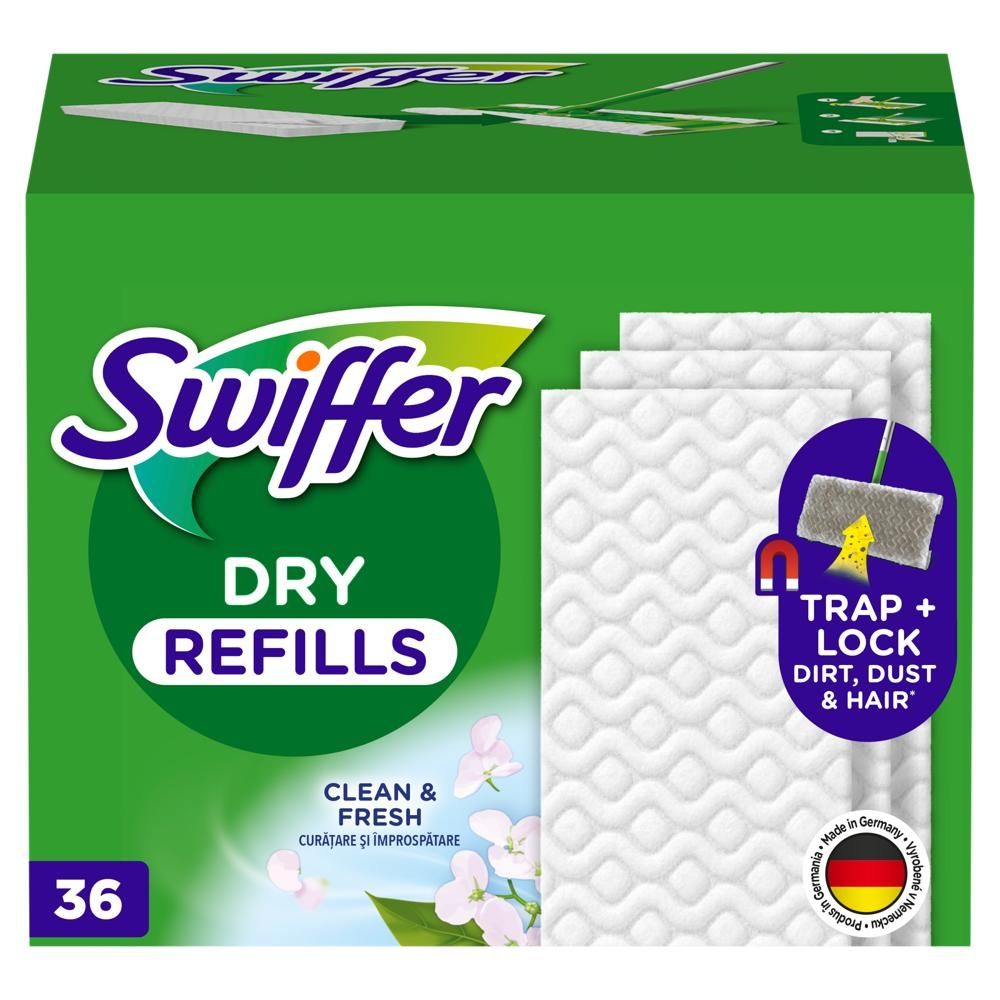 Swiffer Ściereczki do zbierania kurzu z podłóg, wkłady wymienne 36 sztuk