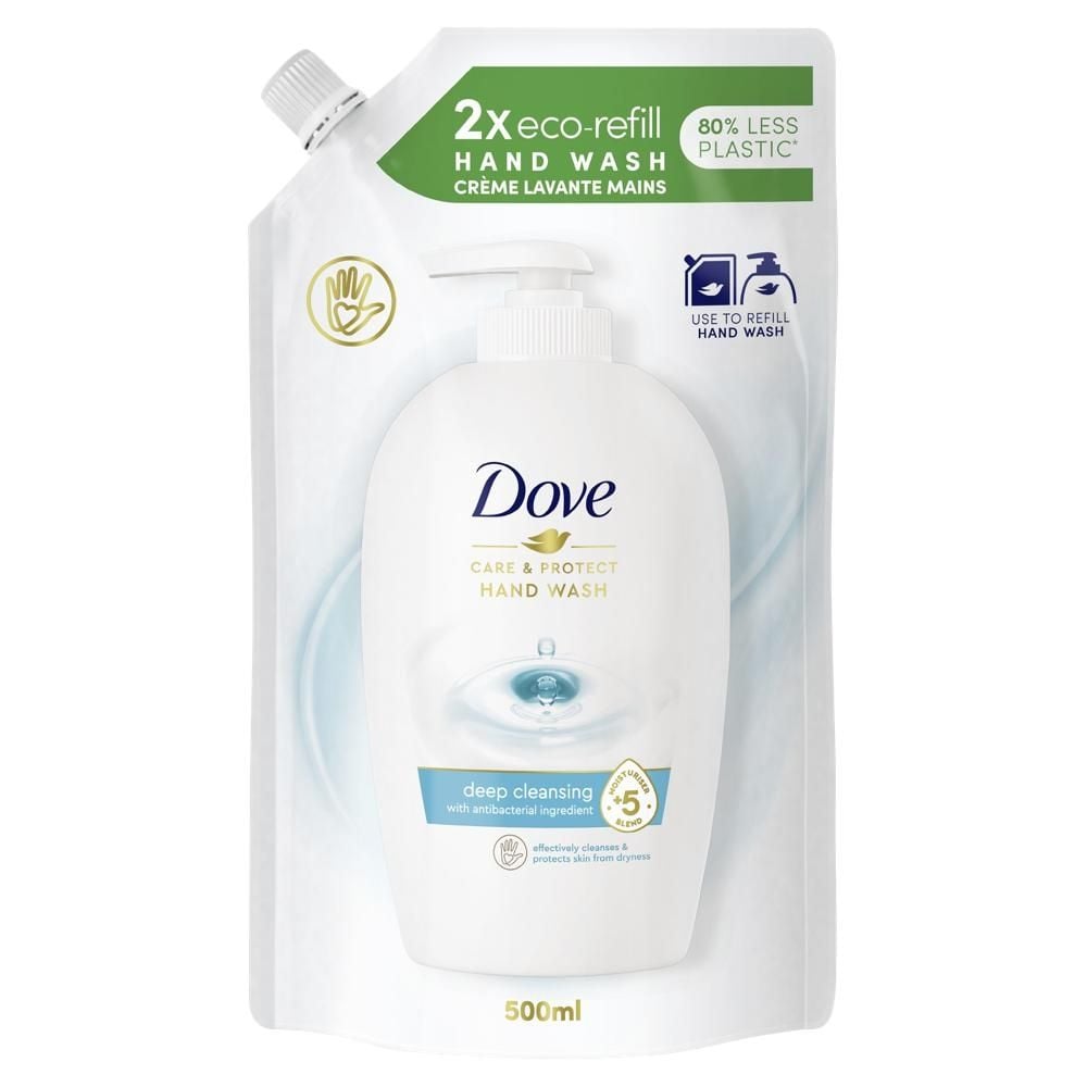 Dove Care & Protect Pielęgnacyjne mydło w płynie ze składnikiem antybakteryjnym zapas 500 ml