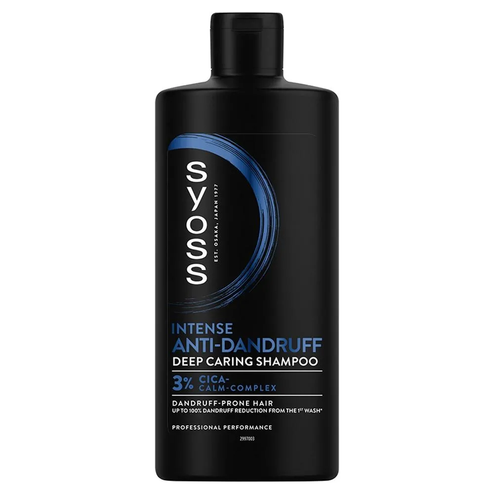 Syoss Intense Anti-Dandruff Szampon do włosów ze skłonnością do łupieżu 440 ml