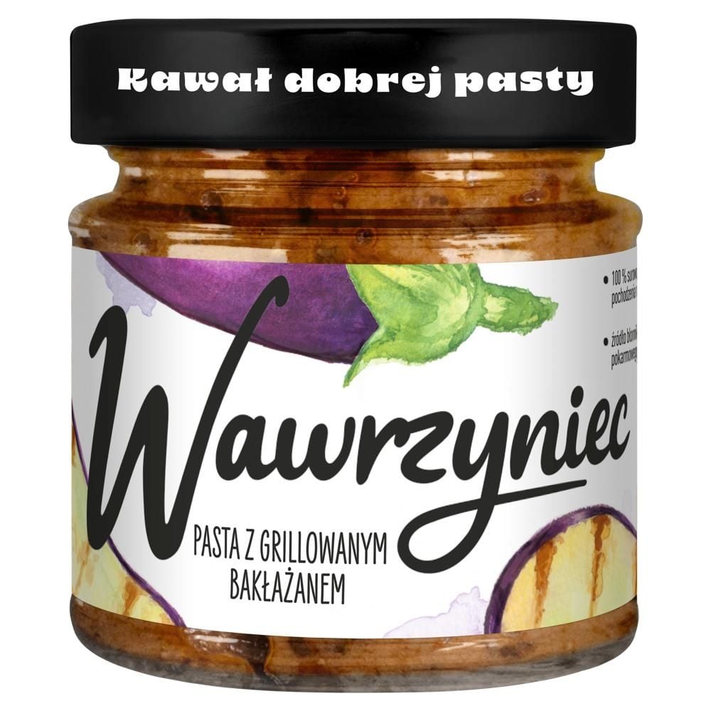 Wawrzyniec Pasta z grillowanym bakłażanem 180 g