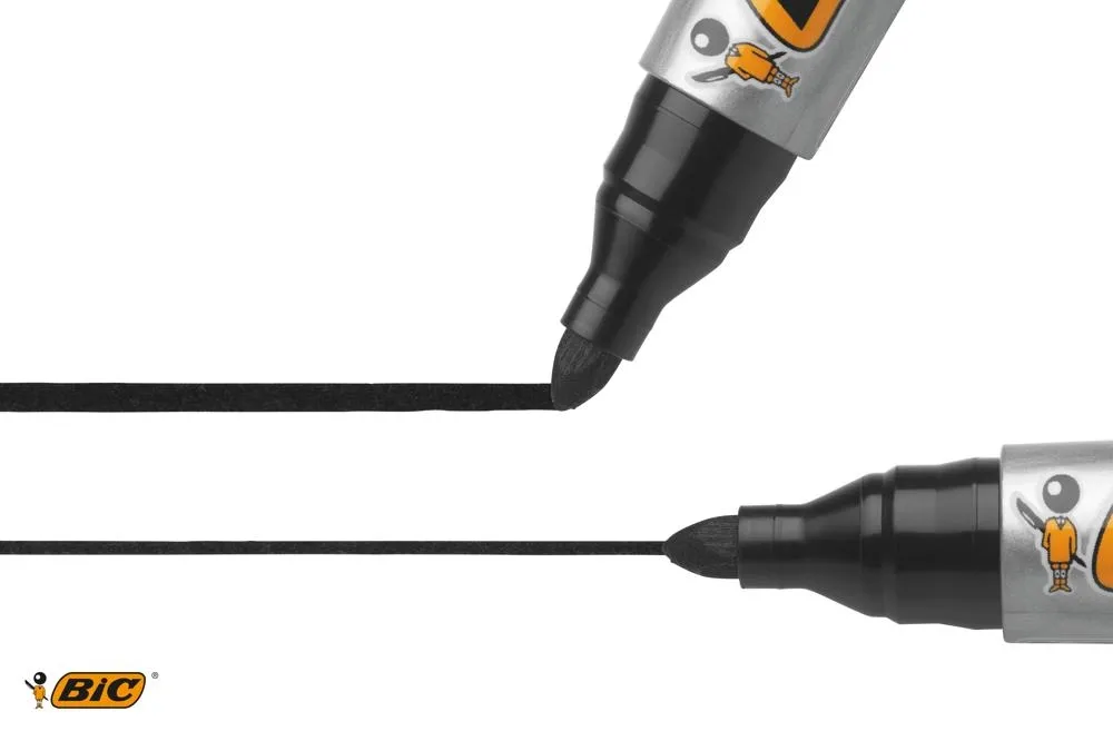 BIC Marking 2000 ECOlutions Marker czarny okrągła końcówka Blister 1szt