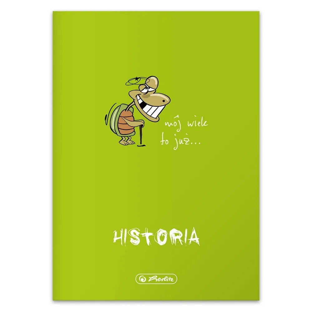 Zeszyt Herlitz ECOPP PRZ Historia A5 60k kratka z marginesem