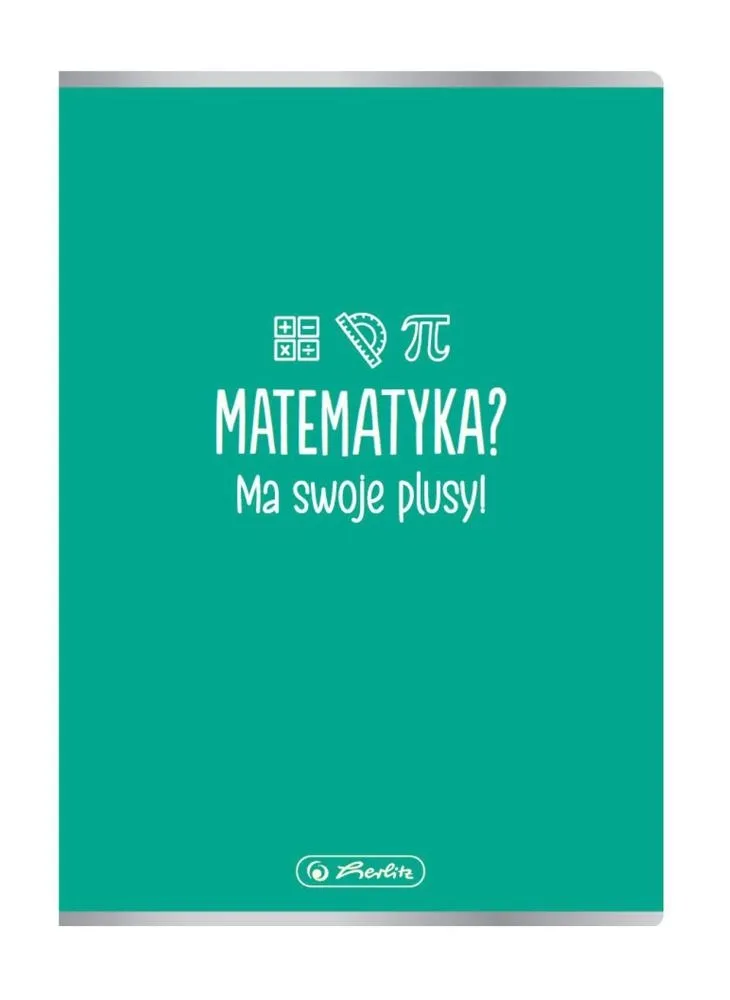 Zeszyt Herlitz  przed Matematyka A5 60k kratka z marginesem