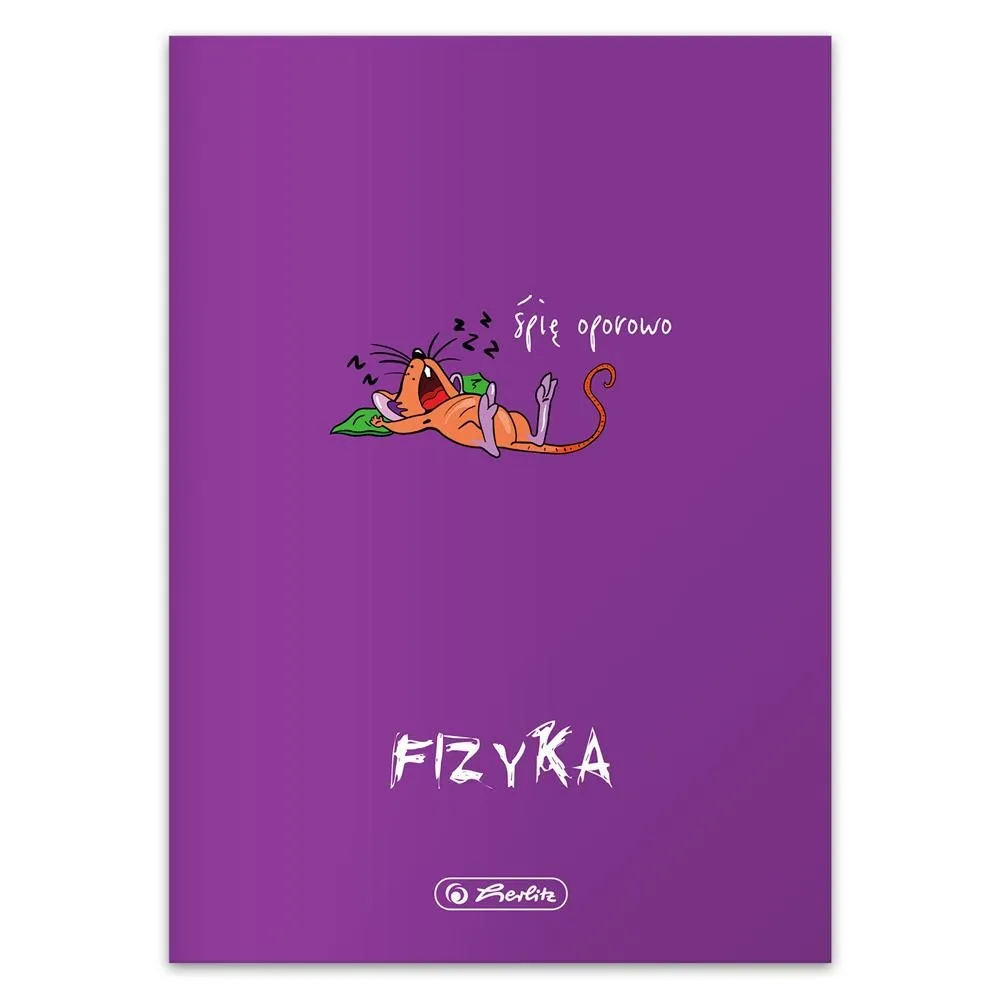 Zeszyt Herlitz ECOPP PRZ Fizyka A5 60k kratka z marginesem