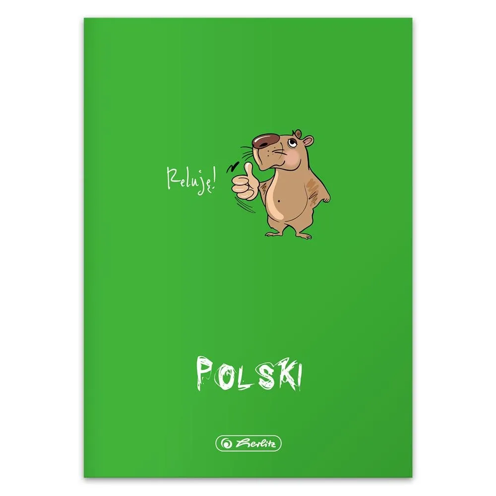 Zeszyt Herlitz ECOPP PRZ Polski A5 60k linia z marginesem