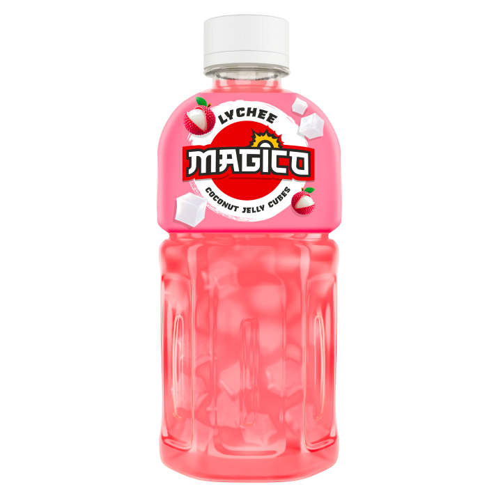 Napój liczi z nata de coco