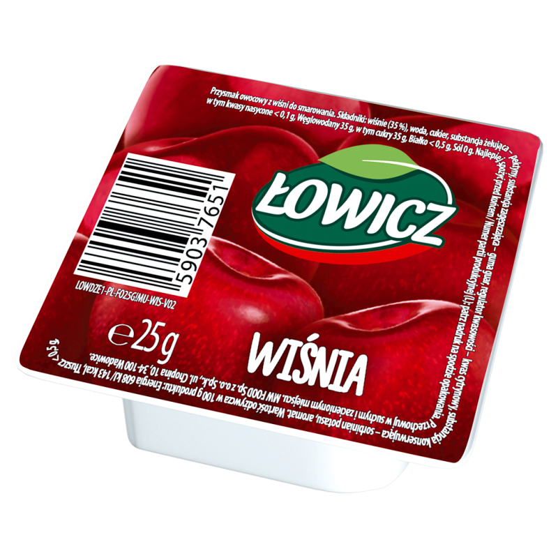 Dżem wiśniowy w MINI porcjach