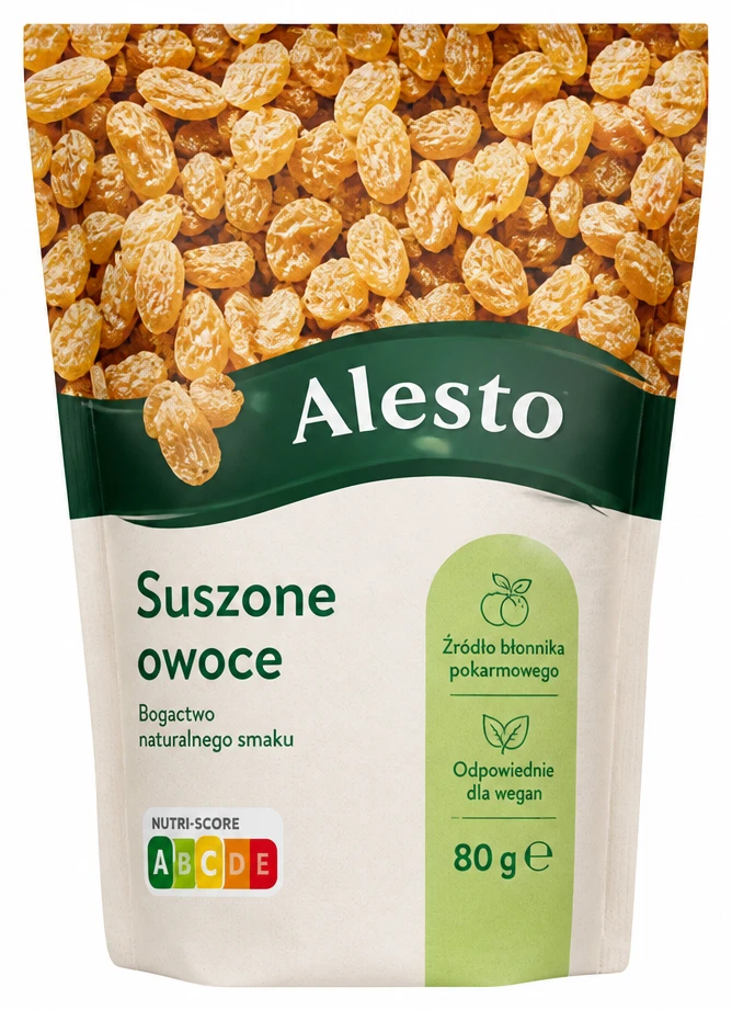 ALESTO Suszone owoce