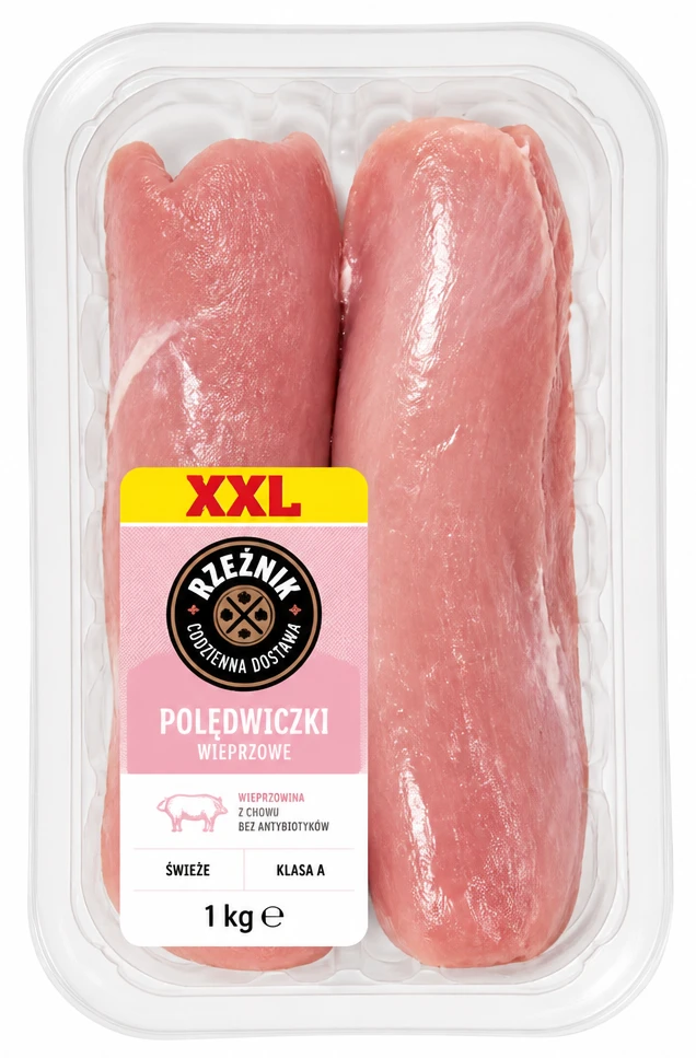 RZEŹNIK Polędwiczki wieprzowe, XXL