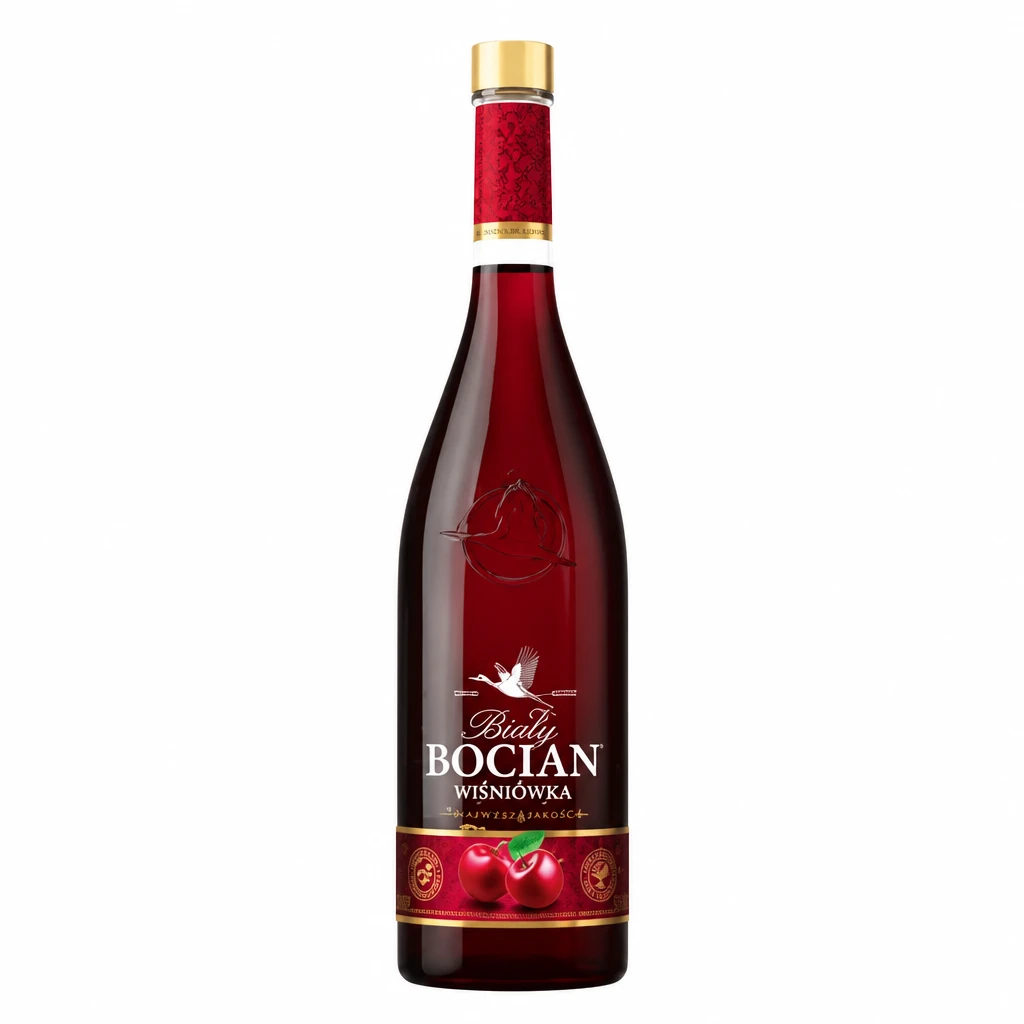 Likier Biały Bocian wiśniówka 0,5l 25%
