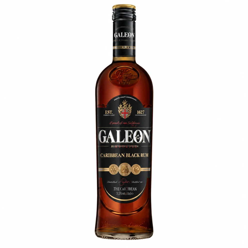 Rum Galeon Black 0,7l  37,5%