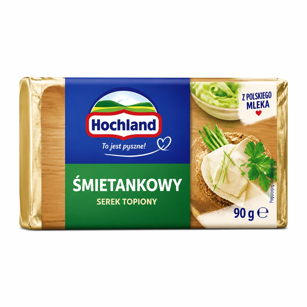 Serek topiony śmietankowy bloczek Hochland 90g