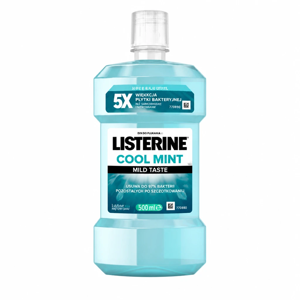 Płyn do płukania ust Cool Mint łag. Listerine 0,5l