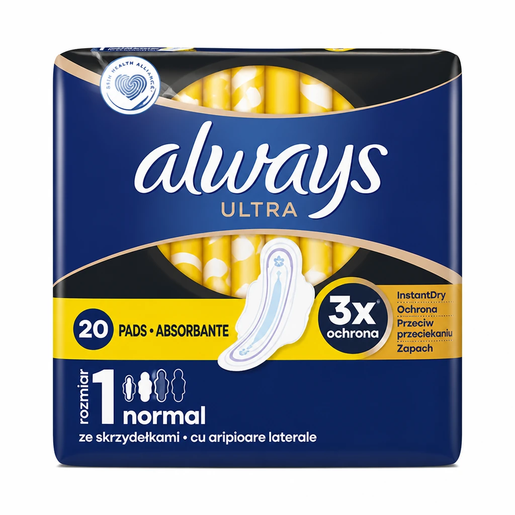 Podpaski Always ultra day normal 20szt