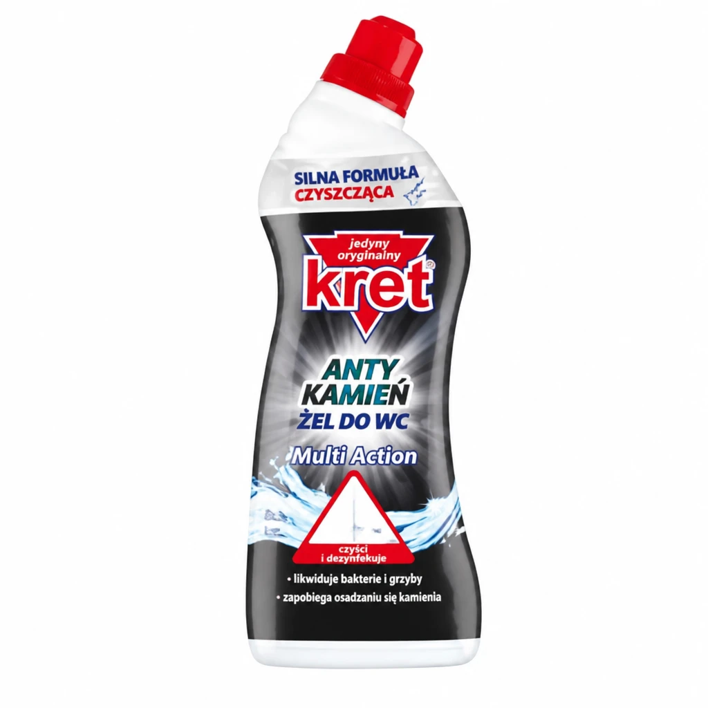 Żel do mycia wc Kret multi action 750g