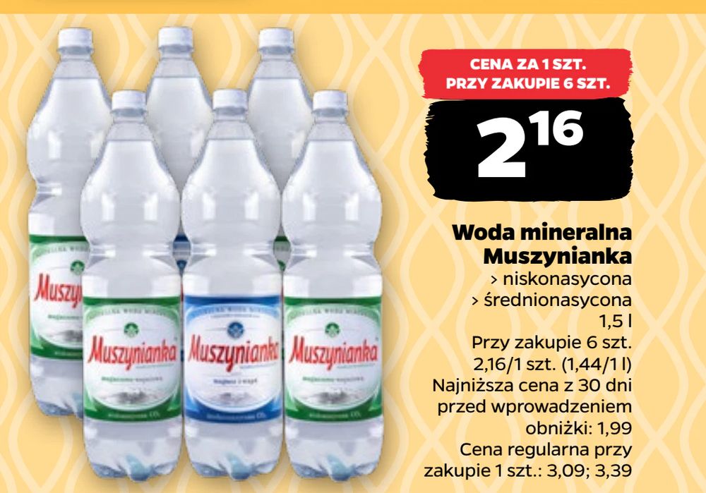 Woda mineralna Muszynianka