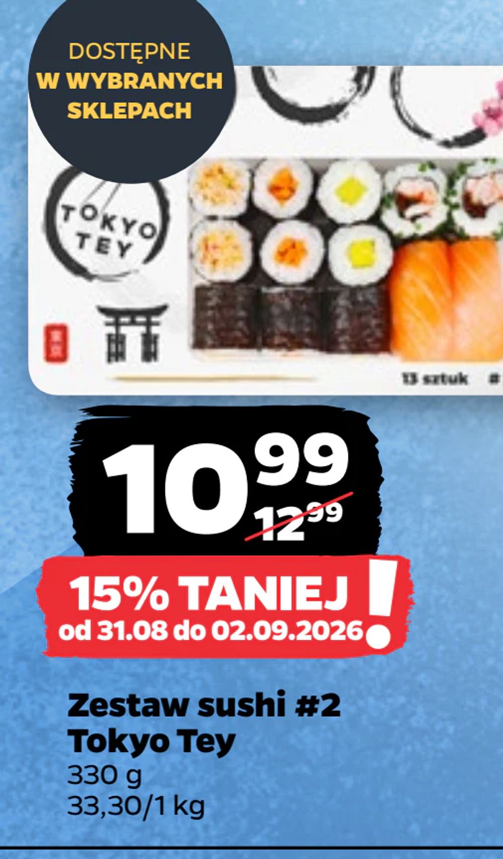 Zestaw sushi #2 Tokyo Tey