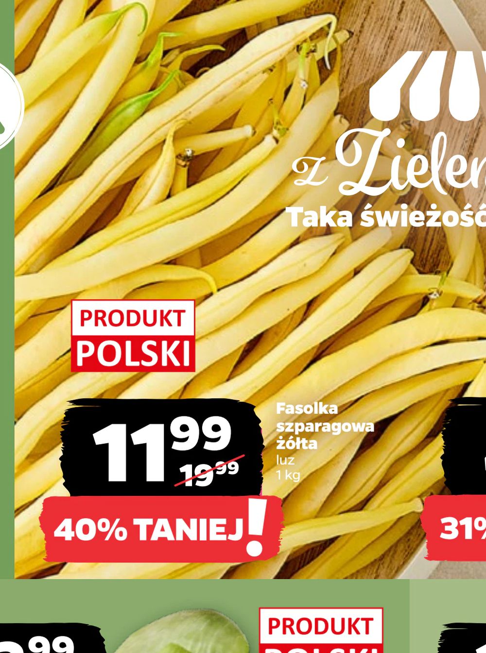 Fasolka szparagowa żółta