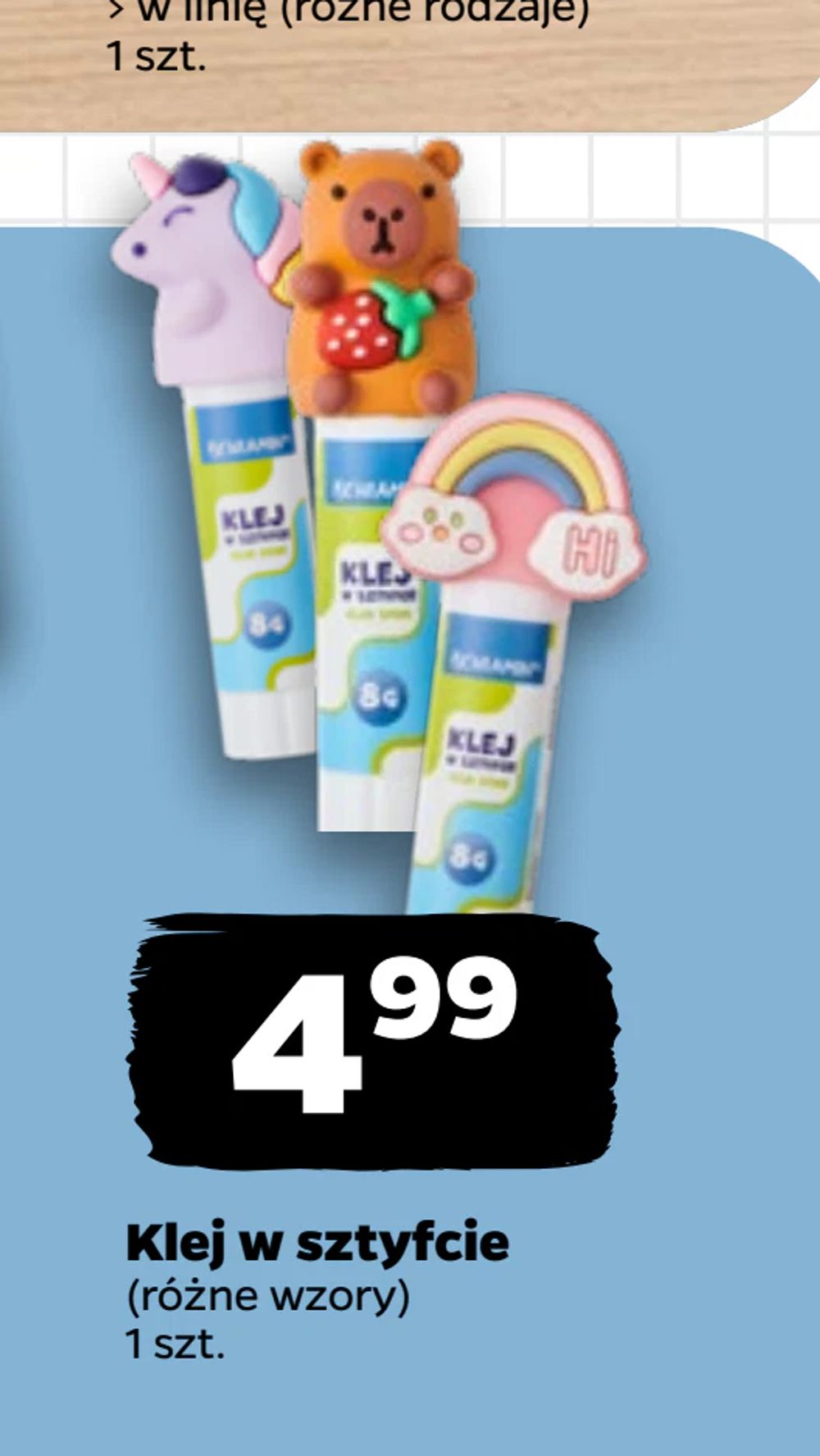 Klej w sztyfcie
