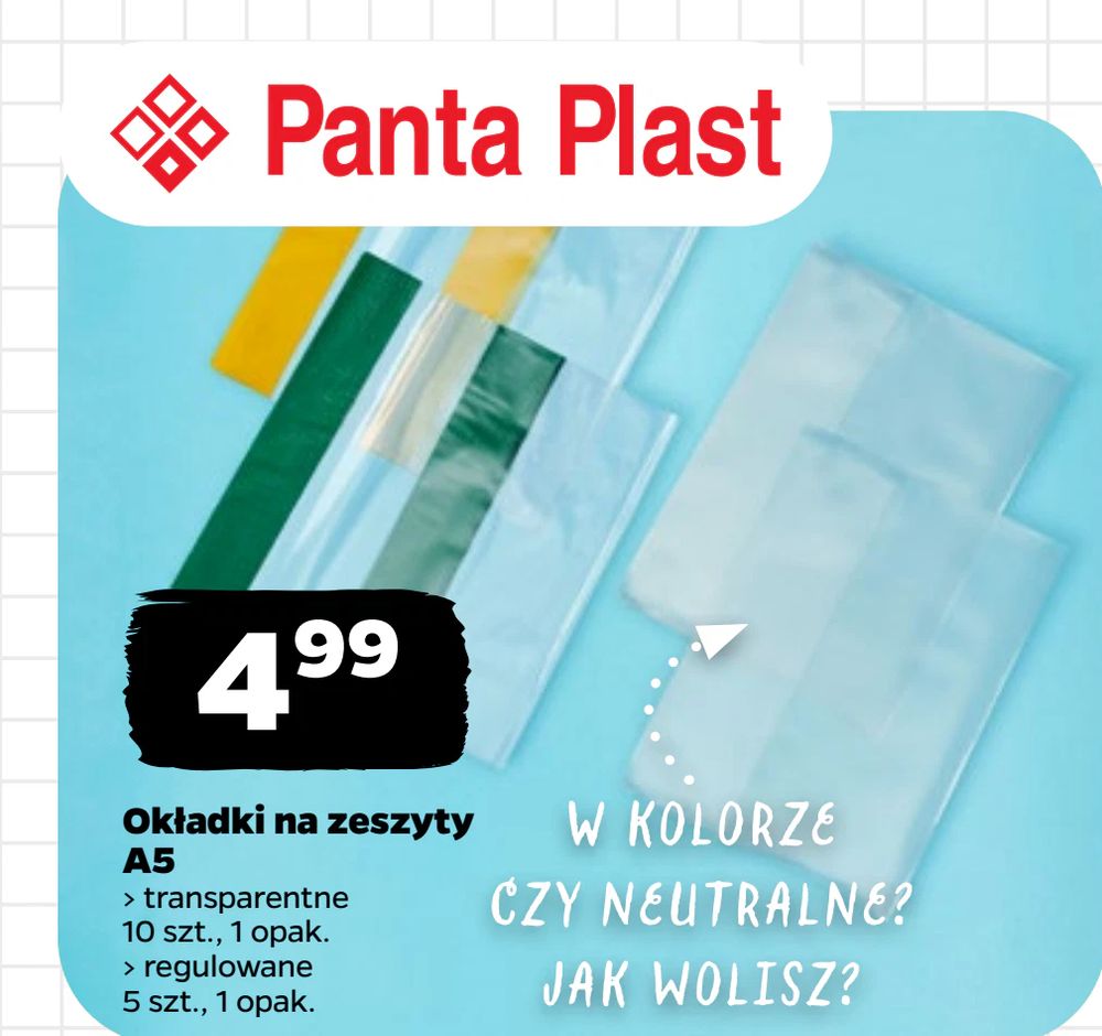 Okładki na zeszyty A5