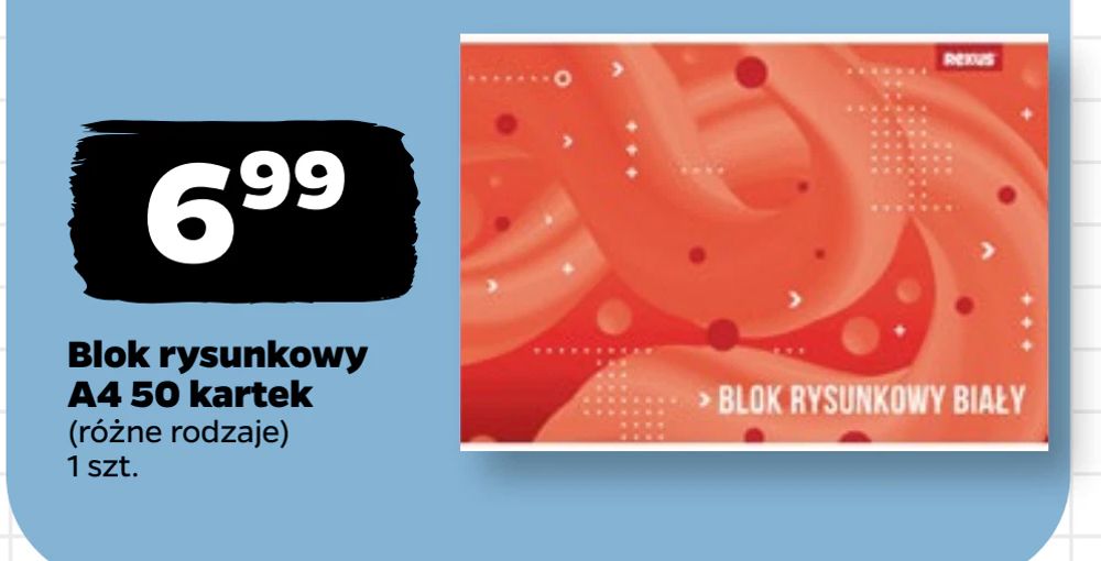 Blok rysunkowy A4 50 kartek