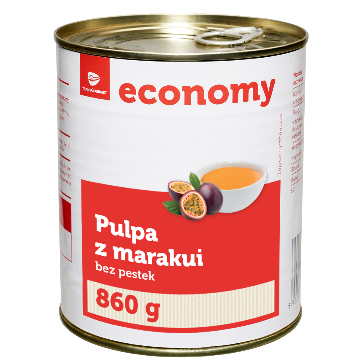 Tge Pulpa Z Marakui Bez Pestek 860G