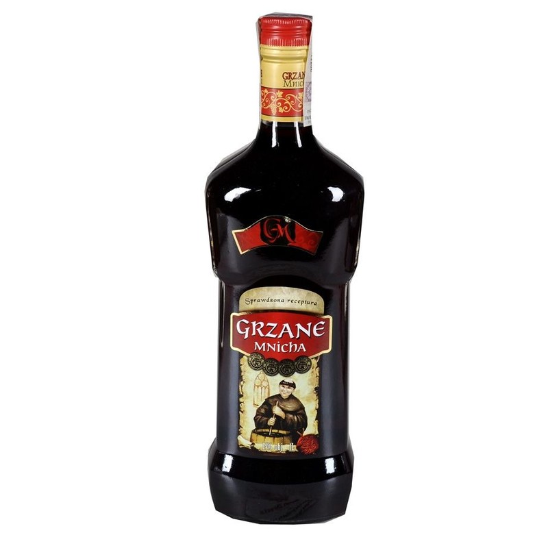 Wino deserowe czerwone alk.14% obj. Grzane mnicha 1 l