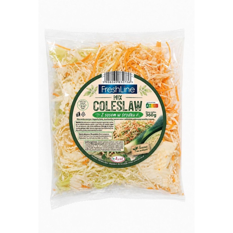 Mix sałat colesław FreshLine 360 g