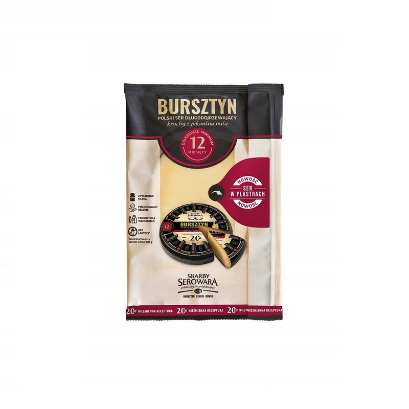 Ser Bursztyn dojrzewający 12 miesięcy Spomlek 135 g